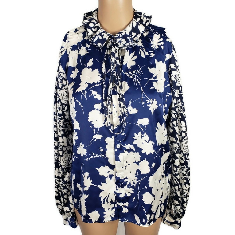 Polo Ralph Lauren ruffles long sleeves top size S